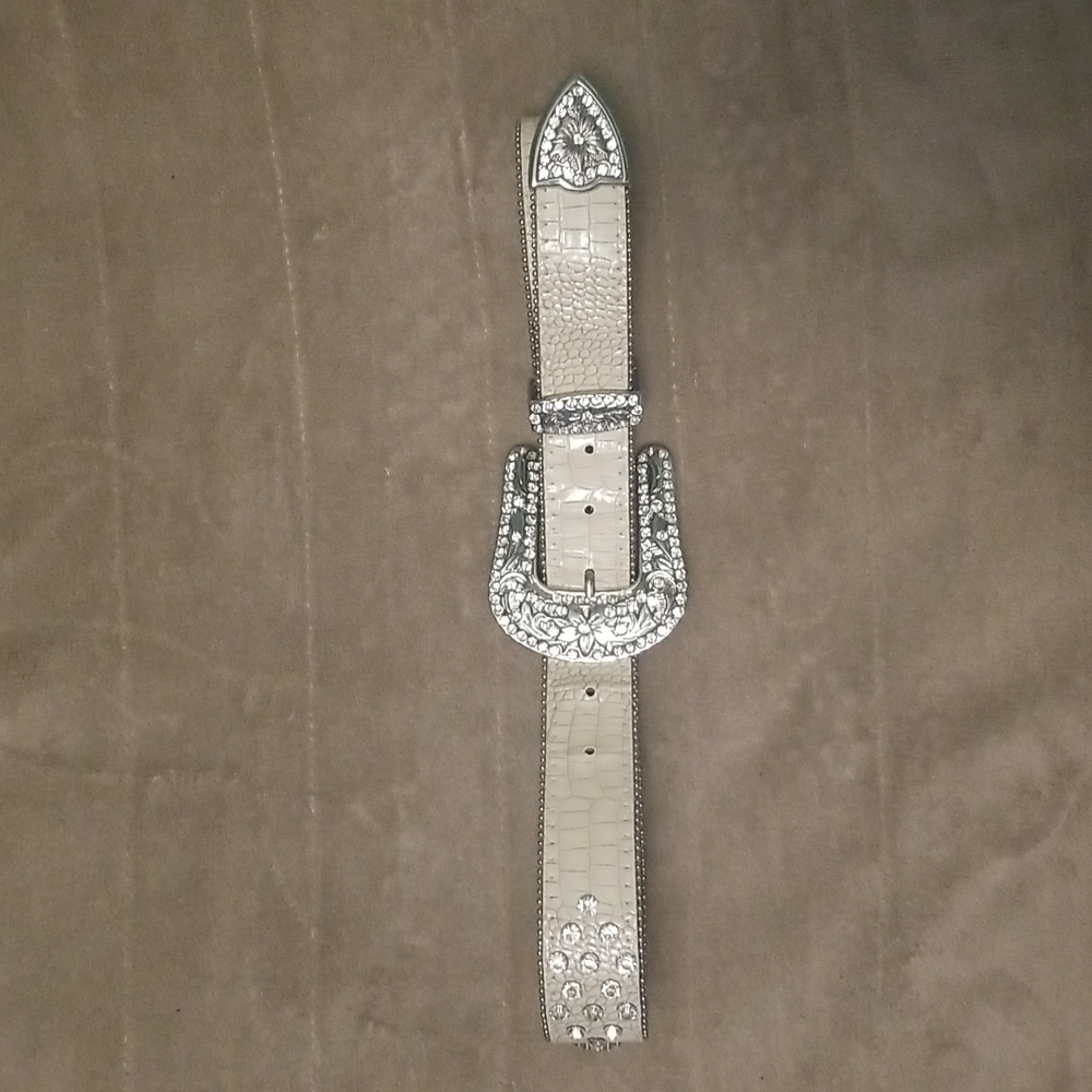 White western rhinestone belt